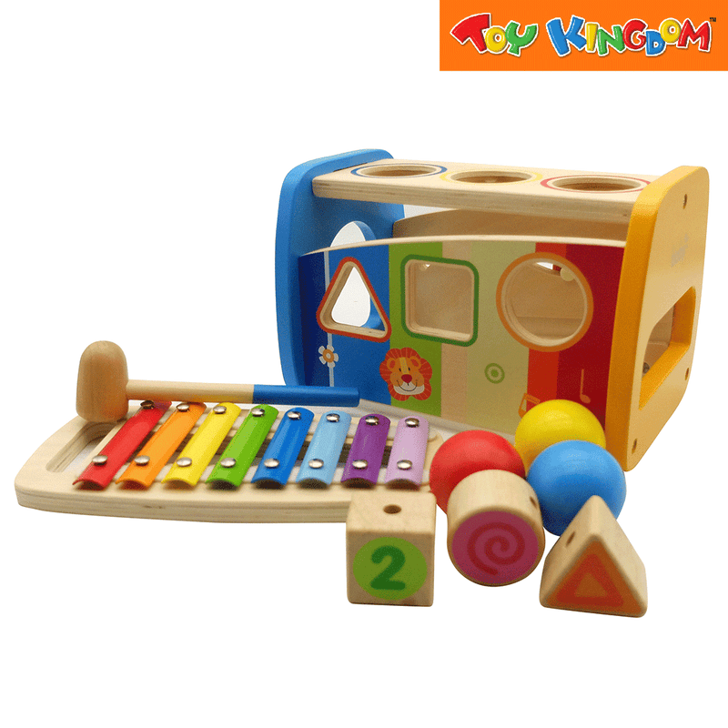 Boby Wooden Musical Pound & Tap Bench