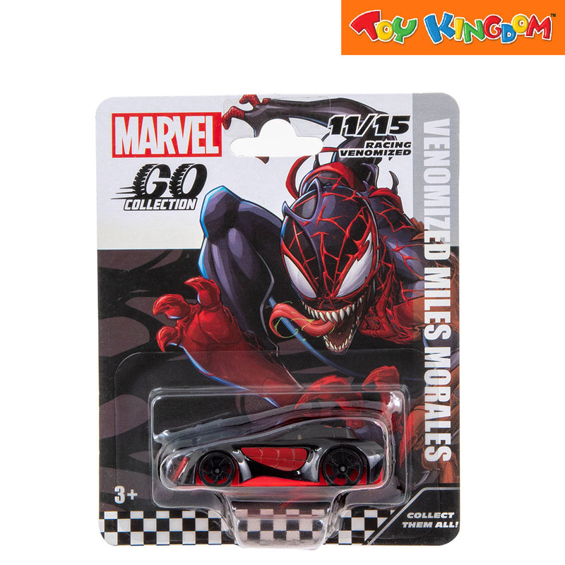 Marvel Go Collection Miles Morales Venomized Racing Vehicle