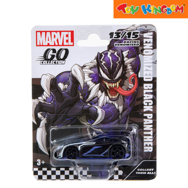 Marvel Go Collection Black Panther Venomized Racing Vehicle