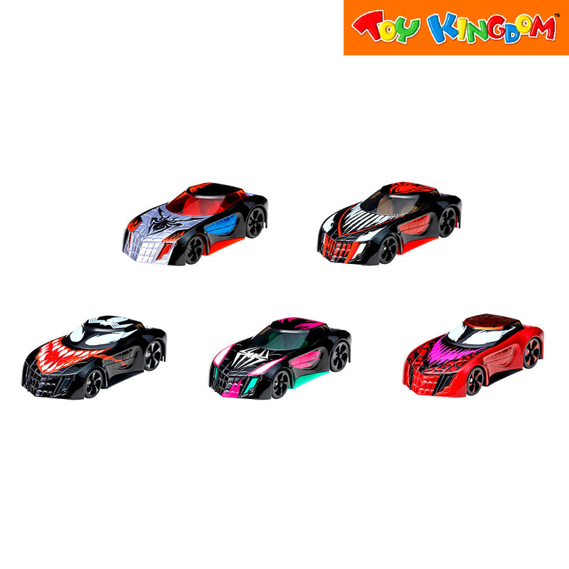 Marvel Go Collection Spider-Man Venomized 5 Pack Racing Cars Vehicle Set