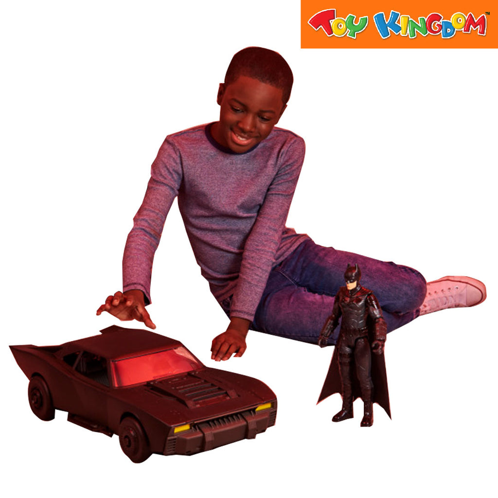 DC Comics Batman Movie Batmobile with 12 inch Figure Playset