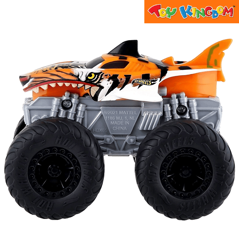 Hot Wheels Roarin Wreckers Monster Truck Tiger Shark Die-cast