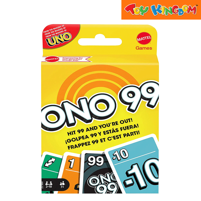 Mattel Games UNO ONO 99 Card Game