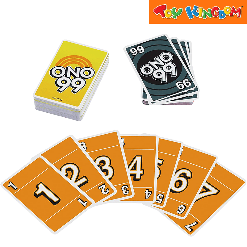 Mattel Games UNO ONO 99 Card Game