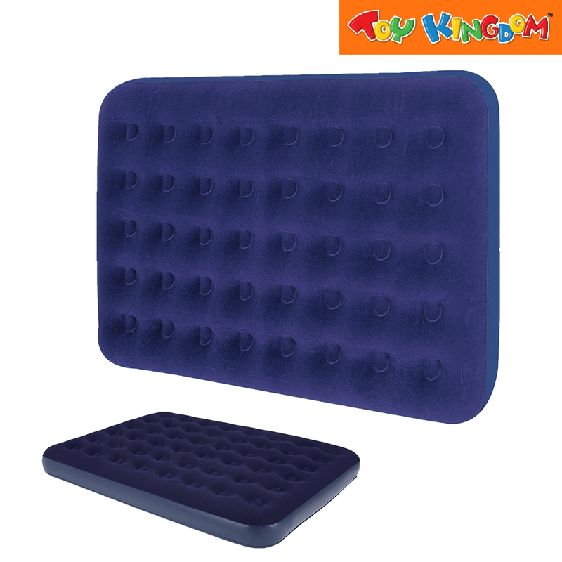 Jilong Queen Size Flocked Coil Beam 80 x 60 x 91 inch Air Bed