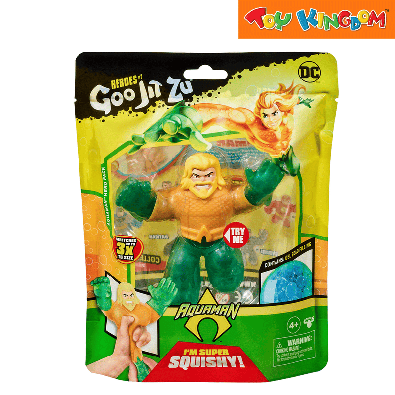 Heroes of Goo Jit Zu Series 2 Hero Pack Aquaman Stretchable Figure
