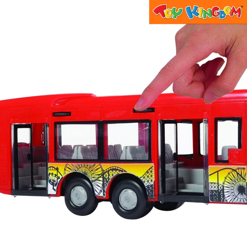 Dickie Toys City Express Bus Red Vehicle
