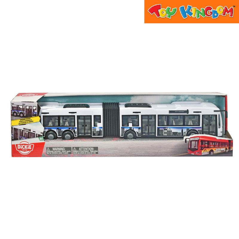 Dickie Toys City Express Bus White Vehicle