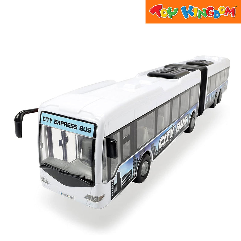 Dickie Toys City Express Bus White Vehicle
