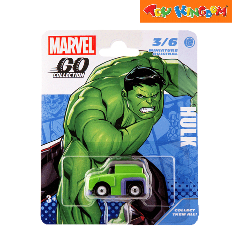 Marvel Miniature Series Go Collection Hulk Vehicle