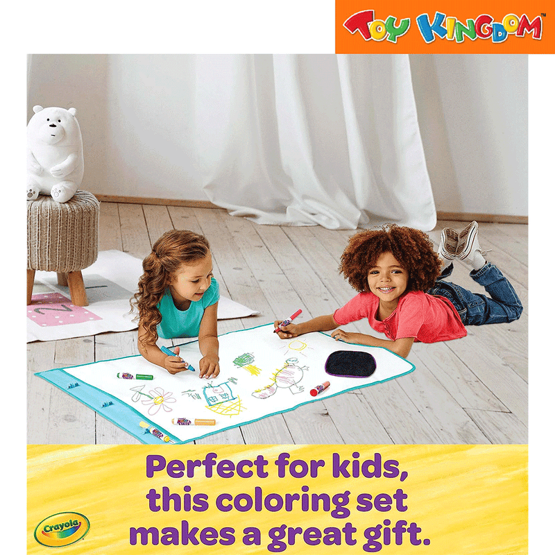 Crayola Color & Erase Reusable Mat Playset