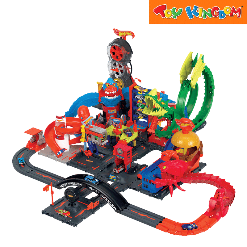 Hot wheels top toy set