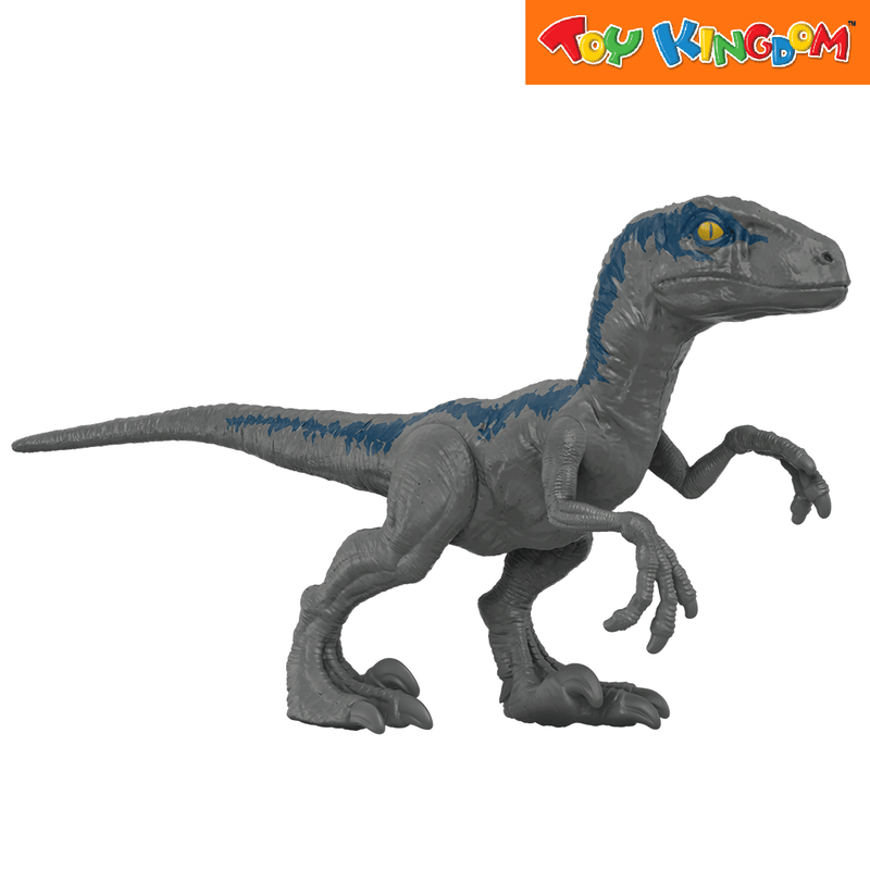 Jurassic World Dino Rivals Velociraptor Blue Figure
