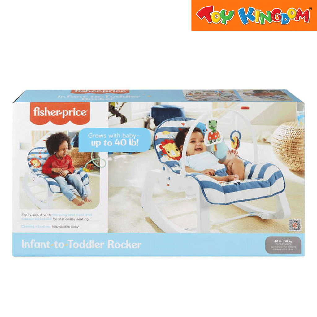 Fisher price top rocker toy