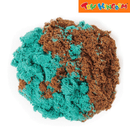 Kinetic Sand Ice Cream Container Chocolate Mint Squeezable Sand