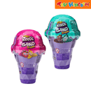 Kinetic Sand Ice Cream Container Chocolate Mint Squeezable Sand