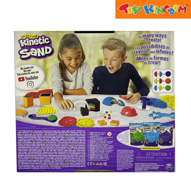 Kinetic Sand Sandisfactory Playset