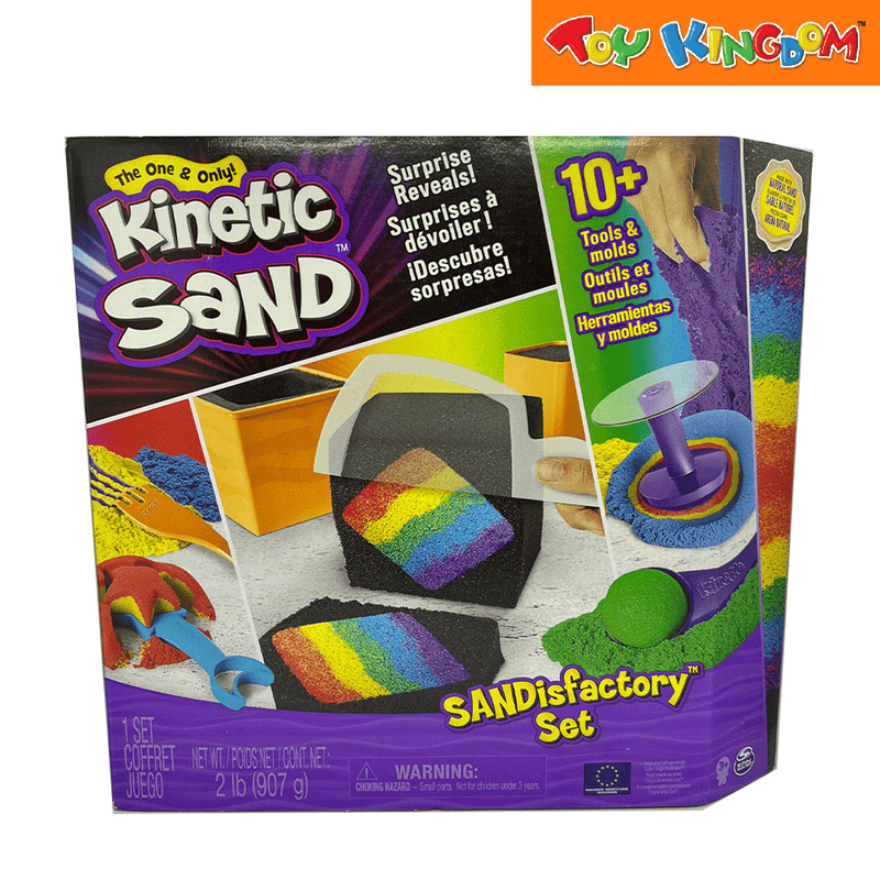 Kinetic Sand Sandisfactory Playset