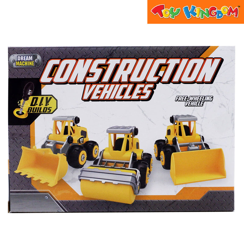 Dream Machine Construction Vehicle Road Roller Machine