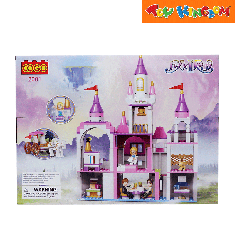 Cogo Fairy Dream Castle Building Blocks