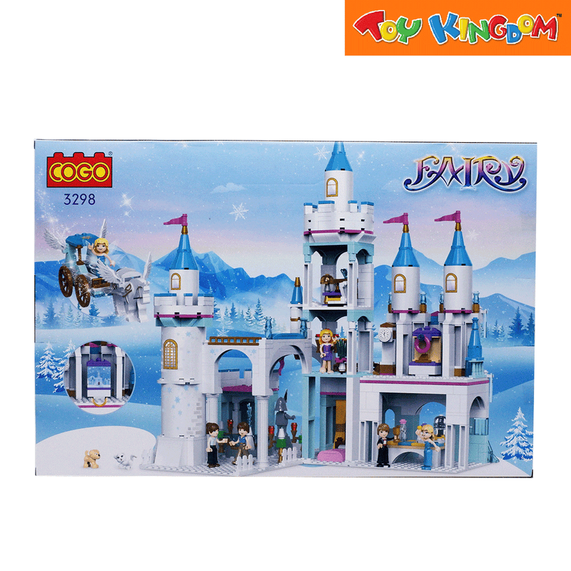 Cogo Fairy Ice Castle Building Blocks