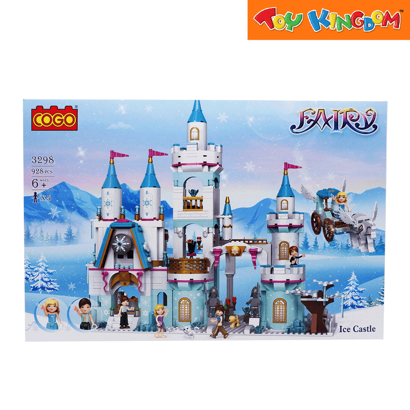 Cogo Fairy Ice Castle Building Blocks