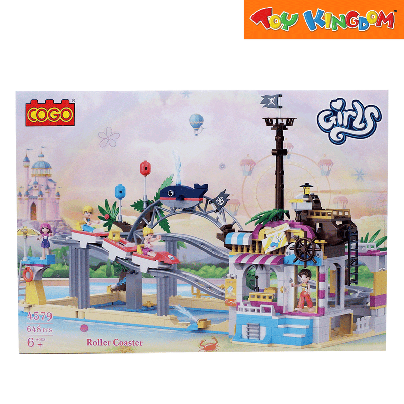 Cogo Girls Roller Coaster Building Blocks