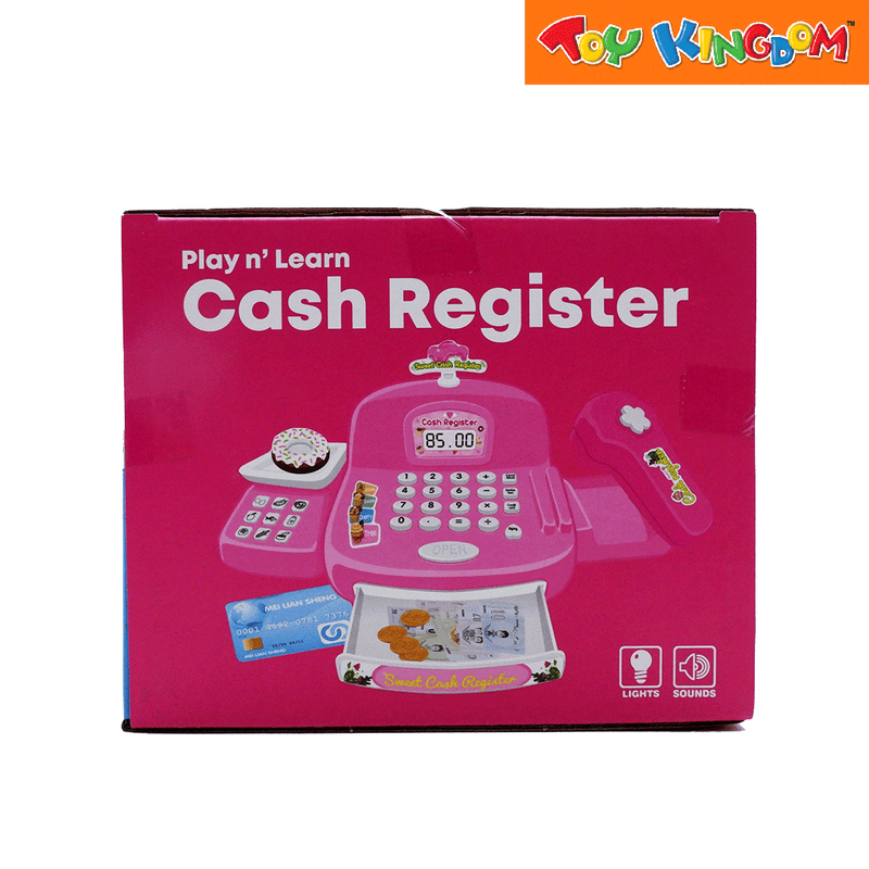 KidShop Play 'n Learn Red and Blue Cash Register