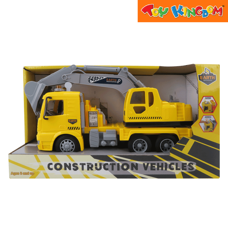 Earth Movers Construction Vehicle Excavator Vehicle