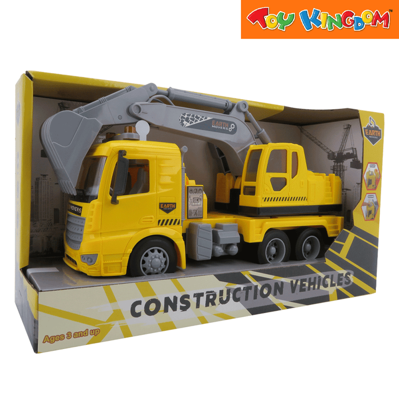 Earth Movers Construction Vehicle Excavator Vehicle