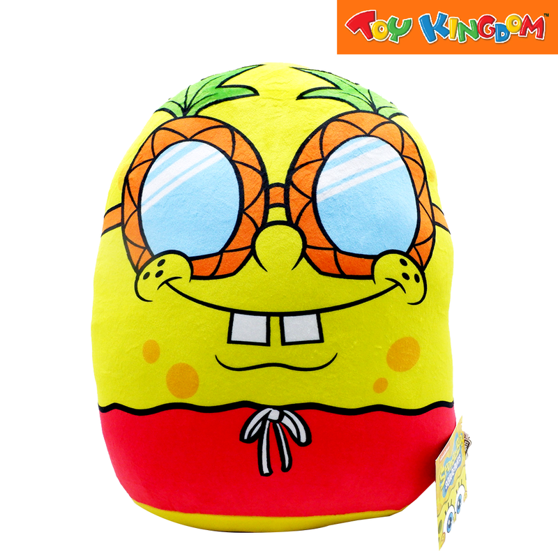 Spongebob 38 cm Egg-Shaped Soft Stuffed Toy with Pineapple Shades