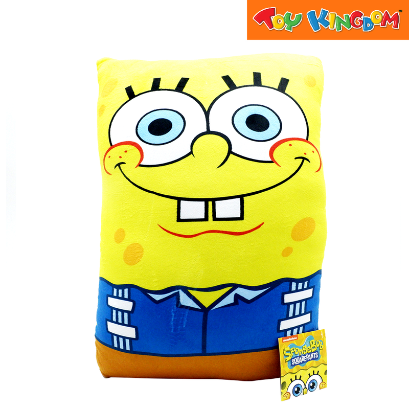 Spongebob 48 cm Rectangular Soft Plush Pillow