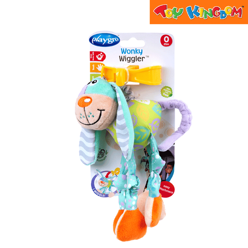 Playgro Wonky Wiggler Stuffed Toy