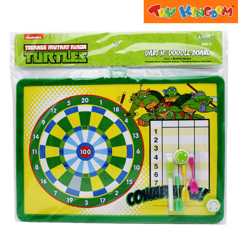 Teenage Mutant Ninja Turtles Dart and Doodle Activity Board