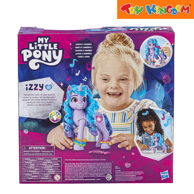 My Little Pony See your Sparkle Izzy Moonbow Light and Sounds Unicorn