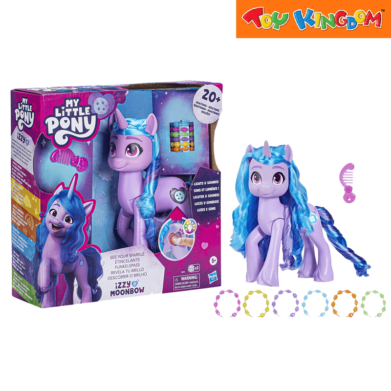 My Little Pony See your Sparkle Izzy Moonbow Light and Sounds Unicorn