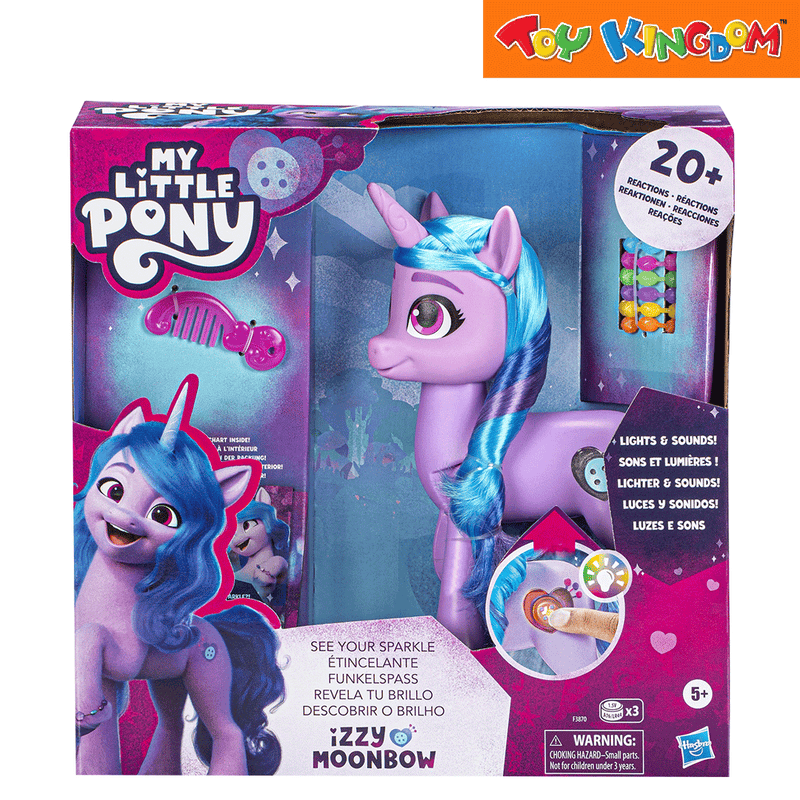 My Little Pony See your Sparkle Izzy Moonbow Light and Sounds Unicorn