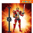 Power Rangers Dino Fury Spiral Strike Red Ranger Figure