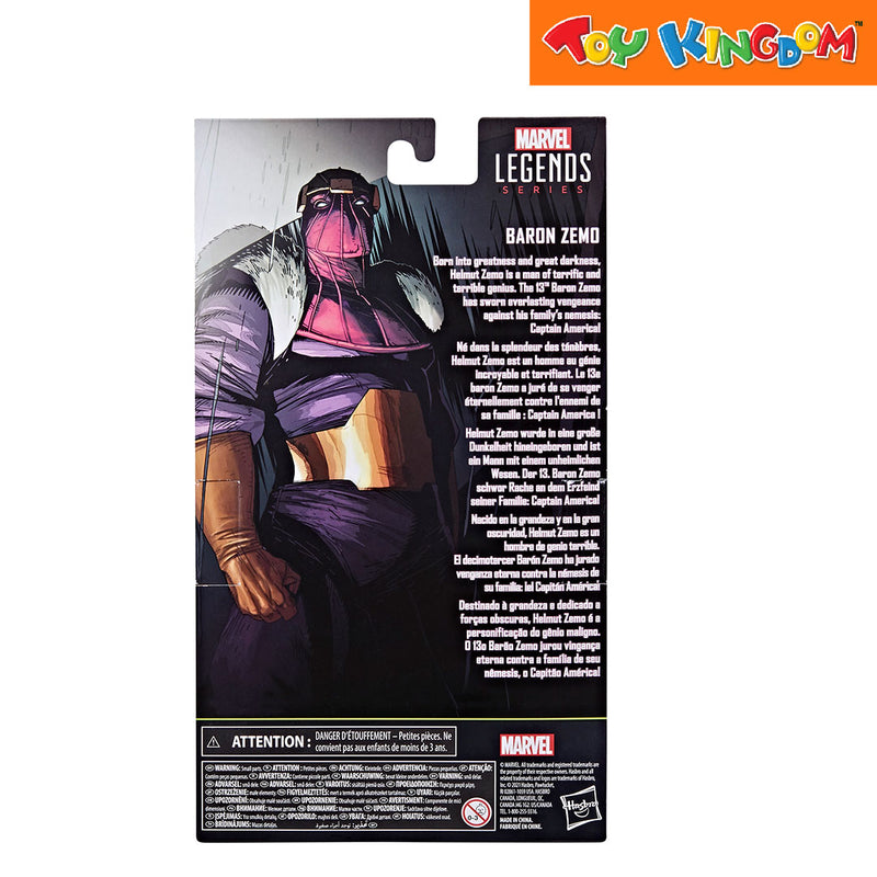 Marvel Legends Super Villains Baron Zemo Action Figure