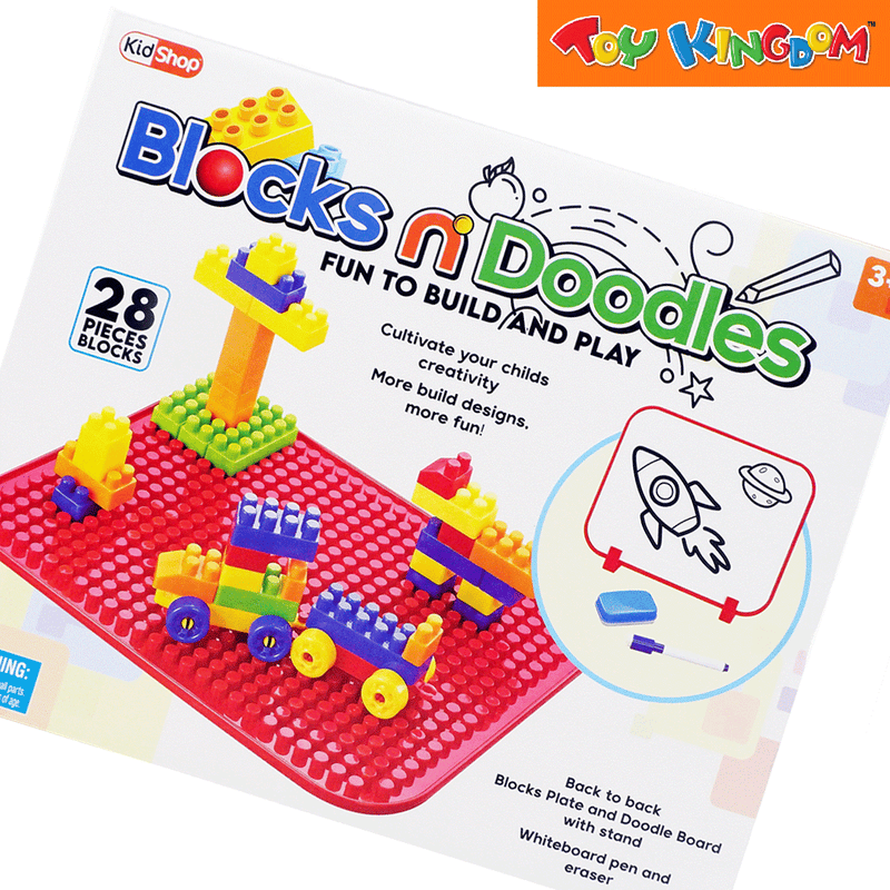 KidShop Blocks 'n Doodles Building Blocks