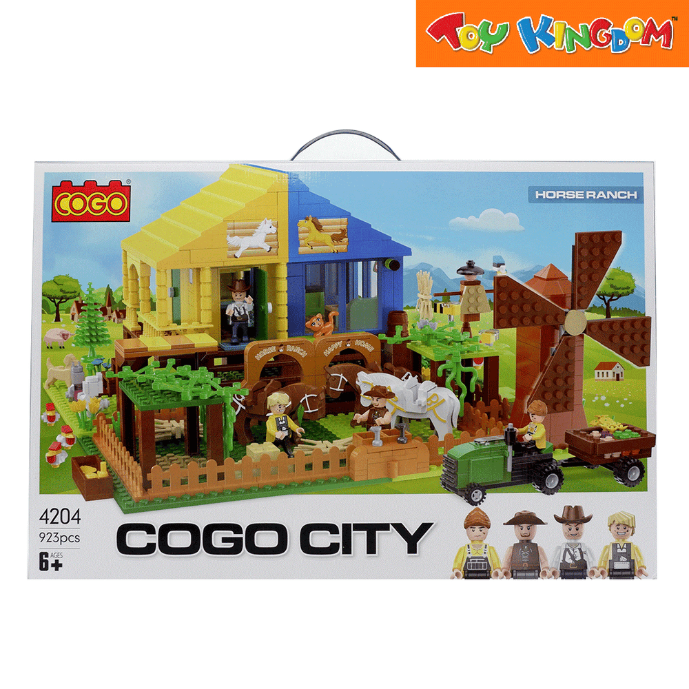 Cogo City Horse Ranch Building Blocks Building Blocks Toy Kingdom