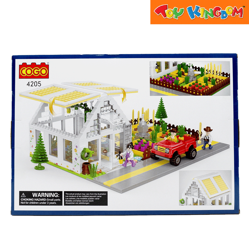 Cogo City Greenhouse Building Blocks Building Blocks