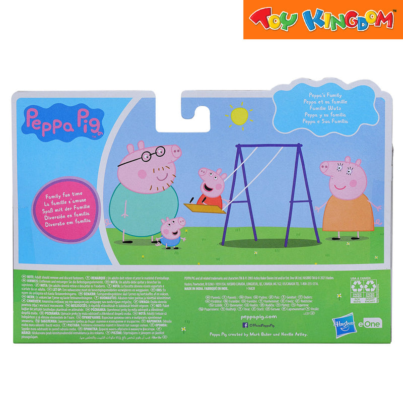 Peppa Pig Peppa's Family 4 Pack Figure Set