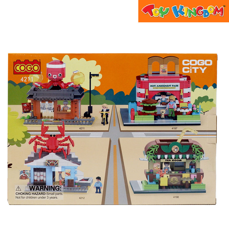 Cogo City Octopus Meatball Building Blocks