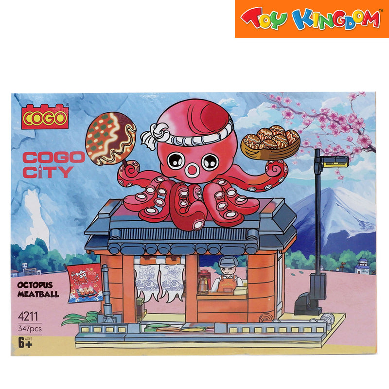 Cogo City Octopus Meatball Building Blocks