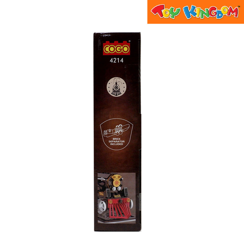 Cogo Classic Train Steam Train Building Blocks