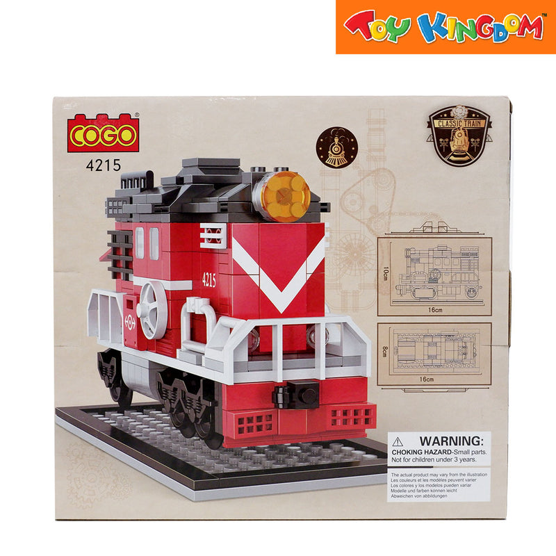 Cogo Classic Train Freight Train Building Blocks