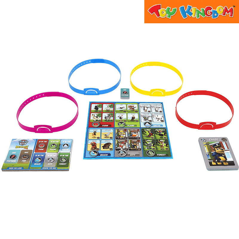 Cardinal Games Hedbanz Jr. Paw Patrol Card Game