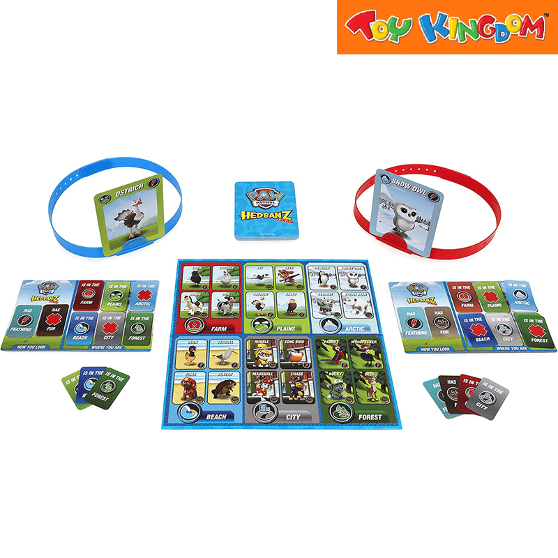 Cardinal Games Hedbanz Jr. Paw Patrol Card Game