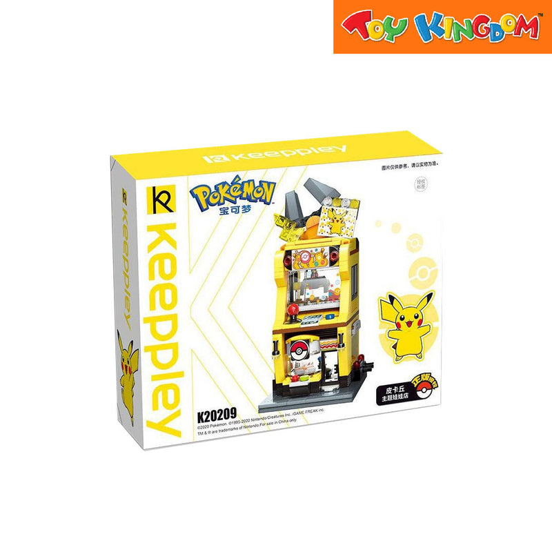 Keeppley Pokemon Pikachu- Claw Crane Game Shop Building Blocks